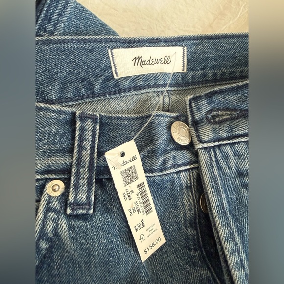 Madewell Dark Blue Flare Jeans - Picture 8 of 13